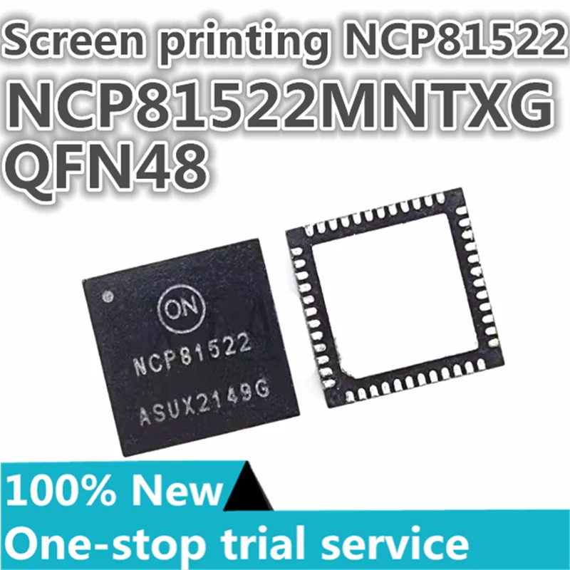 5-50pcs %New NCP81210MNTXG Screen printing NCP81210 QFN40 NCP81522MNTXG Screen printing NCP81522 QFN48 Power controller ic