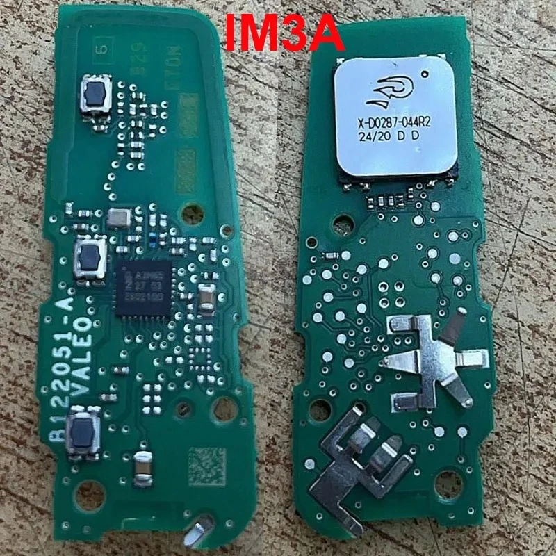 KEYECU IM2A / IM3A dla Peugeot 308 3008 508 5008 2010 - 2019 2020 klucz zdalny 4A CHIP 433.92MHz inteligentny bez przycisków Fob 98123974ZD