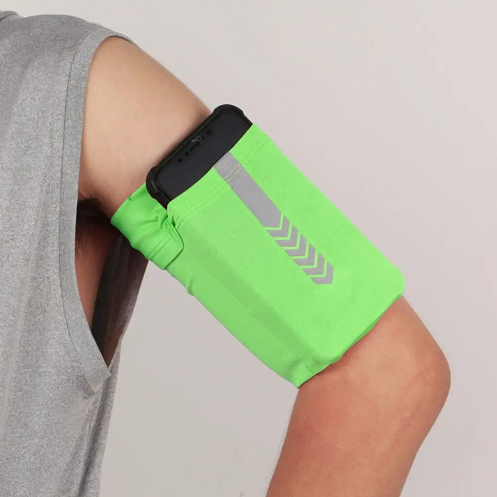 Armbands Multifunctional Arm Strap Earphone Storage Running Arm Bag Phone Armband Bag Fitness Arm Cover Mobile Phone Arm Bag