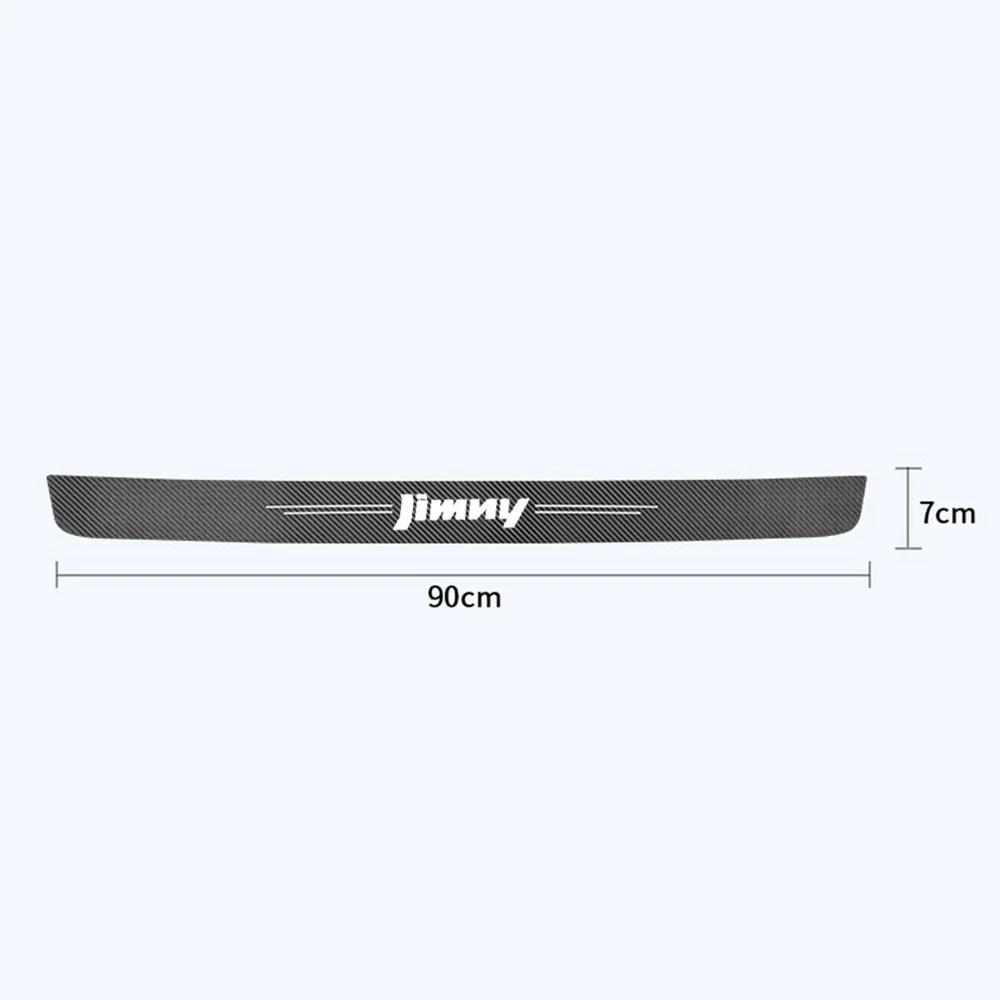 1pc for Suzuki SWIFT ALTO BALENO GRAND IGNIS JIMNY SAMURAI SX4 VITARA Logo Car Stickers Trunk Tail Protective Bumper Tape Decals