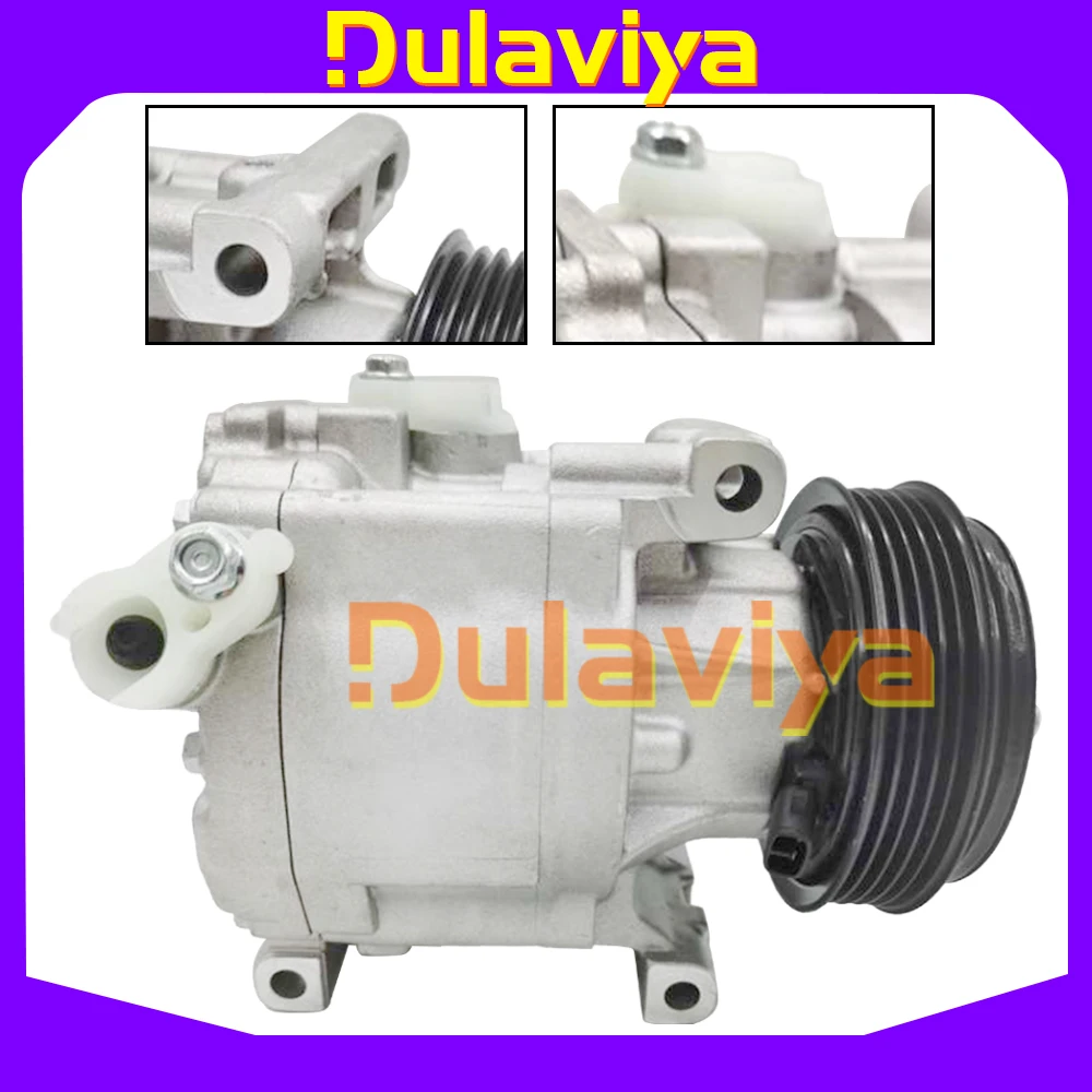 

AC Compressor SCSB06 For Fiat 500 Bravo Idea Panda Punto STILO Lancia 4471001870 5A7875000 46782669 51747318 71785268 71721833