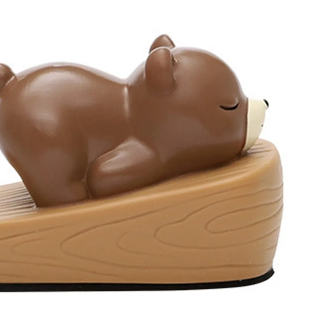 مضحك المحمولة الحيوان الباب سدادة القنفذ الدب لطيف الباب وقف جرو بطة يندبروف الباب سدادة مكتب ديكور #2