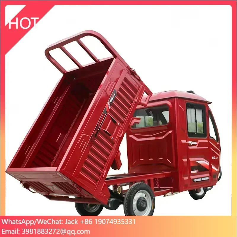 Hot-selling wholesale 1000W Integrated Differential Motor Electric Pedicab Large  48V/60V/72V Battery Options