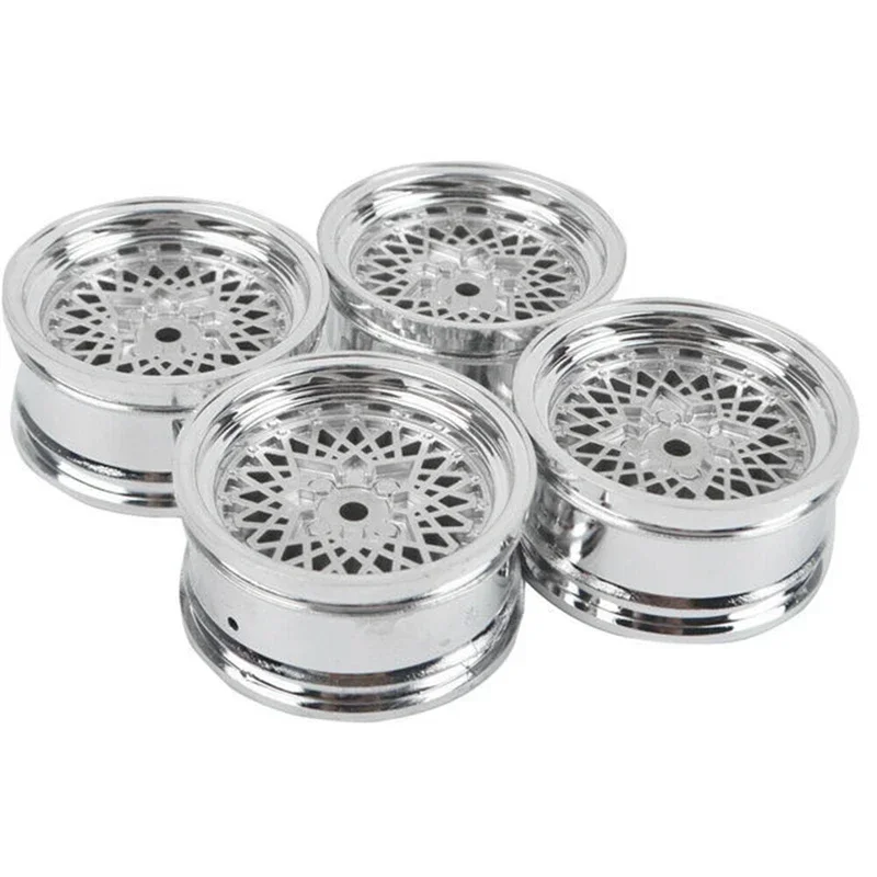 

4PCS RC 1/10 Flat Run Drift Parts Rims Wheels Tires Hub for TAMIYA HSP HPI 94123/122 RC Car Wheel Hub Parts