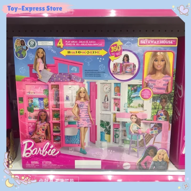 

Кукла Барби, мечтательный экологический дом, игровой домик, игрушки, миниатюрные аксессуары принцессы, игрушки для девочек, детский подарок на день рождения