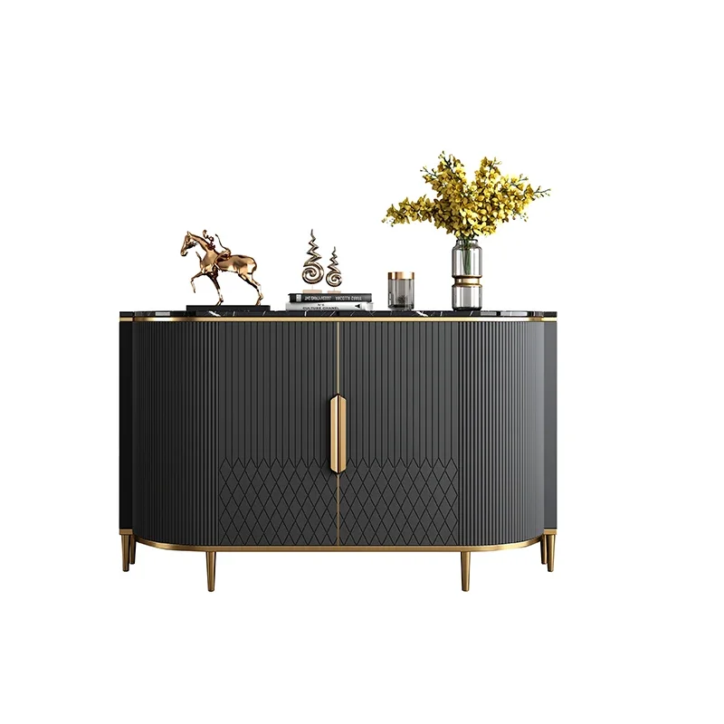 

Light luxury dining side cabinet After entering the entrance, modern simple living room shoe cabinet bedroom TV coffee table