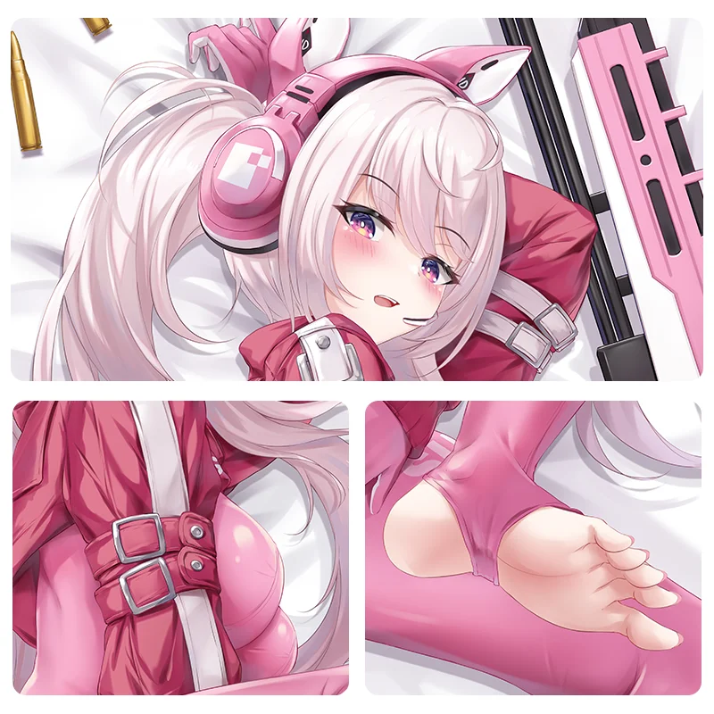 오브 여신 빅토리: 니케 앨리스 다키마쿠라 바디 베개 커버, 베개 케이스