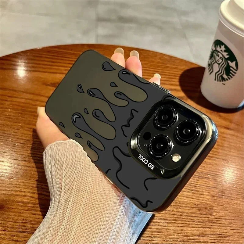 Hot Paint Graffiti Art Case For Samsung A73 A72 A55 A54 A53 A35 A34 A33 A32 A30 A24 A23 A22 A14 A05 4G 5G Matte Shockproof Cover