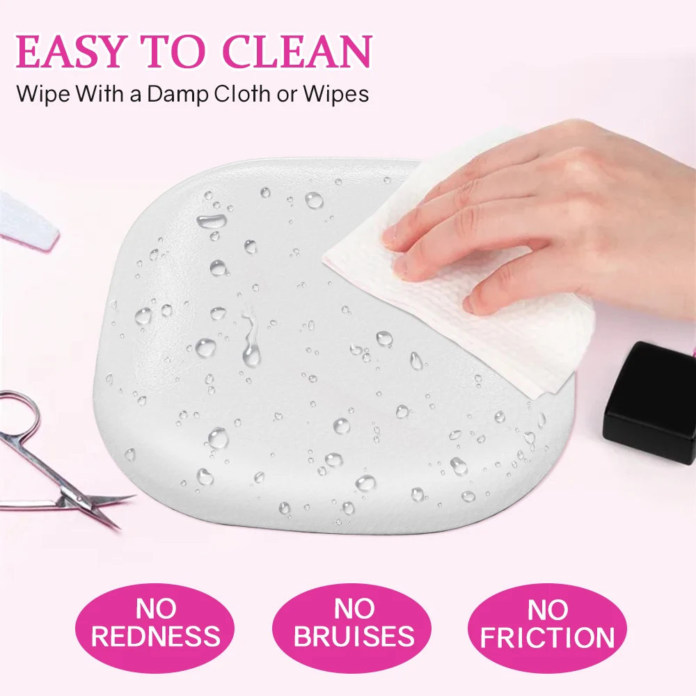 Nail Elbow Pillow Rest Non-Slip Hand Rest Pad Nail Arm Rest Pillow Armrest Cushion for Manicure Nail Elbow Rests Pad Nail Art