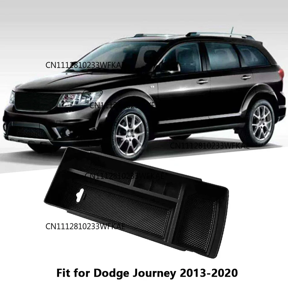 For Dodge Journey 2013-2020 Car Center Console Armrest Storage Box Sundries Secondary Storage Console Organizer Insert Tray Box