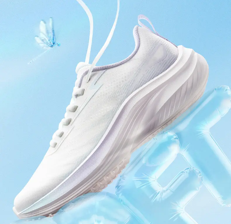 361 Lingyun breathable sports summer new thin mesh lightweight soft-soled running shoes women