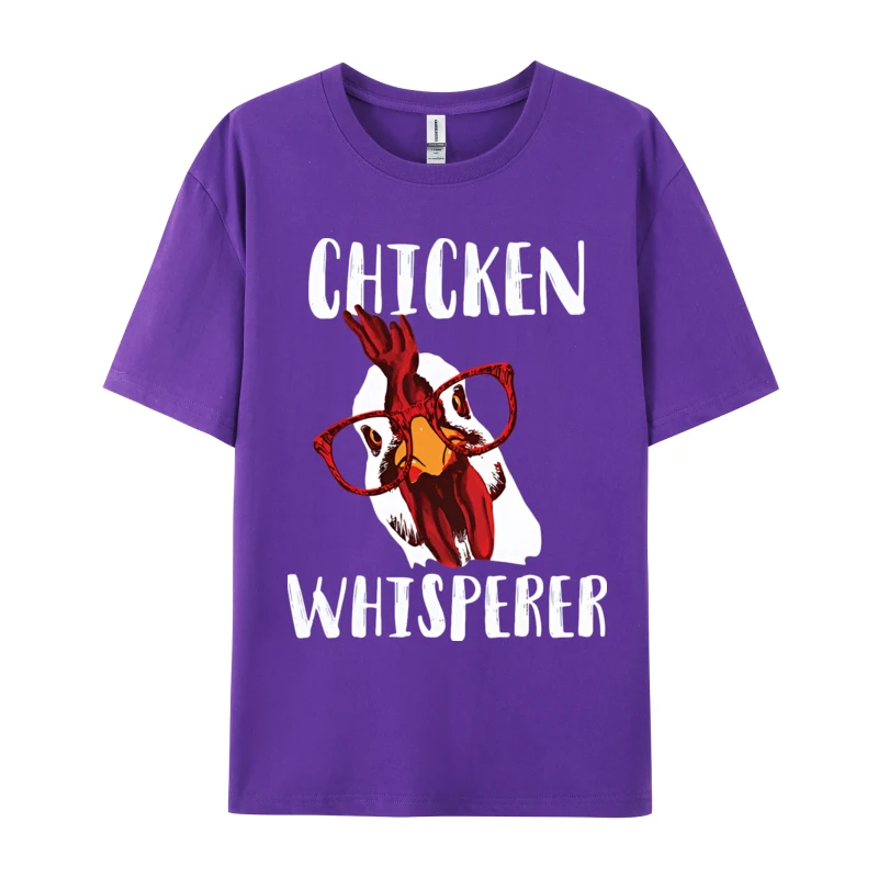 Chicken Whisperer T-shirt Vintage Funny T-Shirt Cotton Men T Shirts Personalized Tops Shirts Classic Family