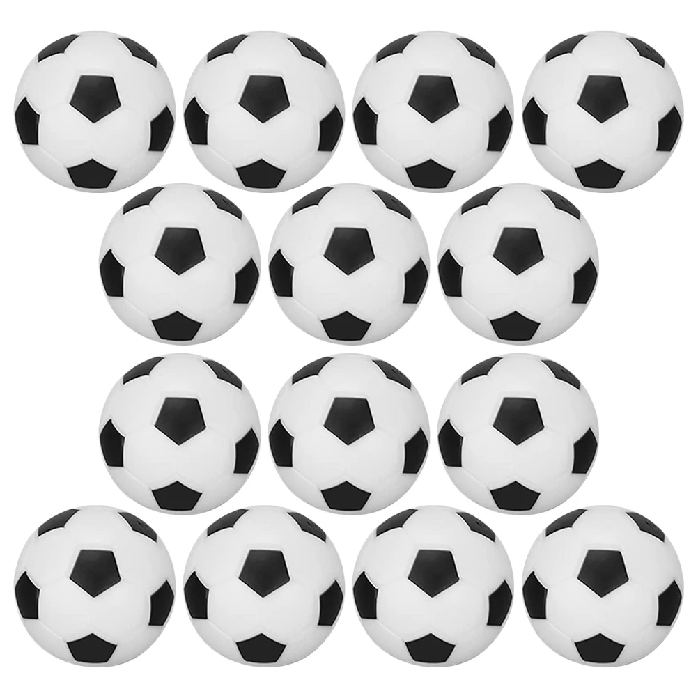 

30 Pcs Accessories Mini Football Child Indoor Abs Soccer Balls Miniature Footballs