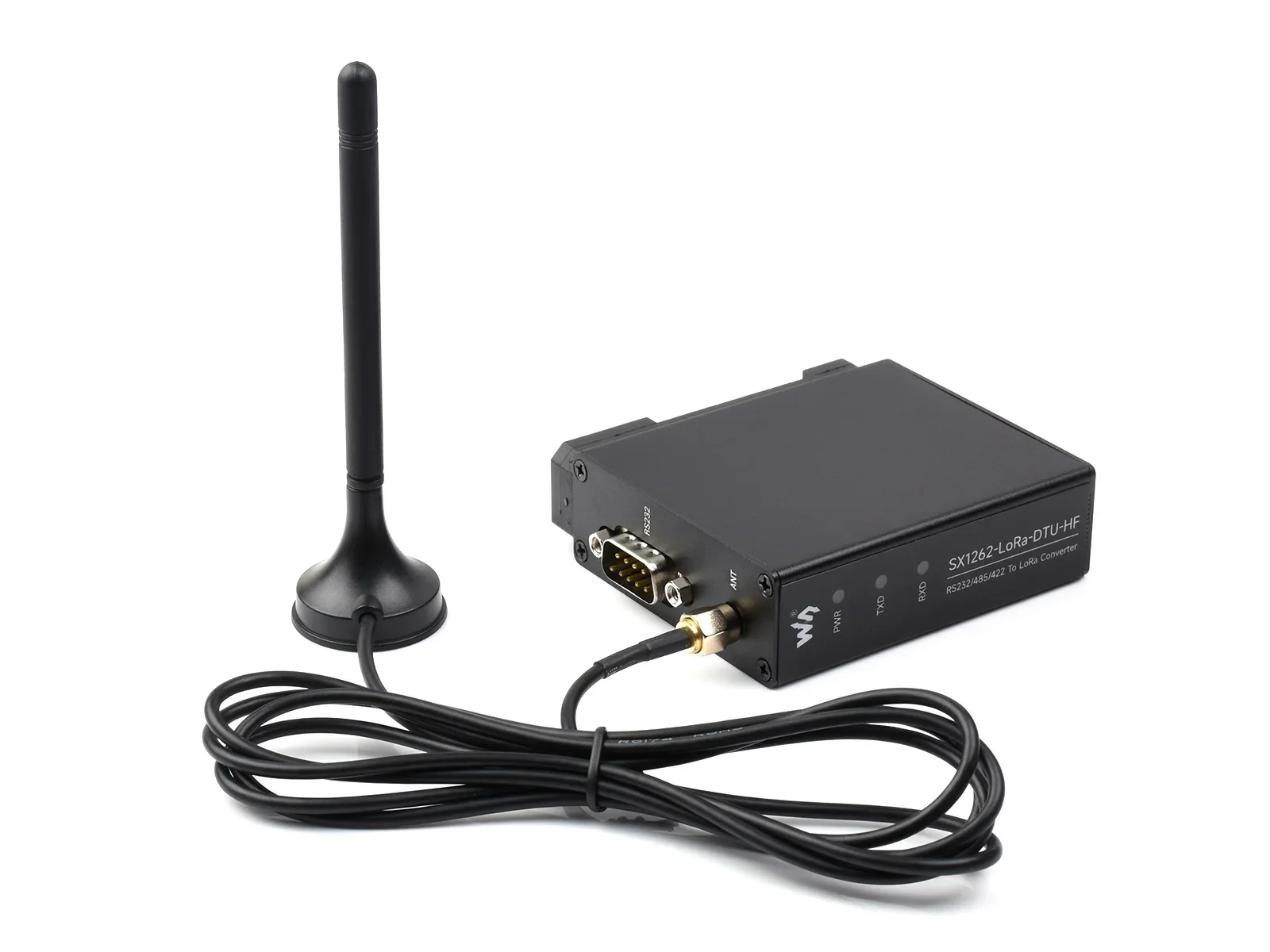 AeroPartsRail-mount SX1262 LoRa Data Transfer Unit, RS232/RS485/RS422 To LoRa, Suitable For Sub-GHz Band Data Acquisition In Ind