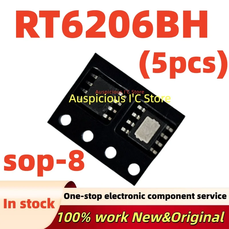 

(5pcs)100%new RT6206BH RT6206 sop-8
