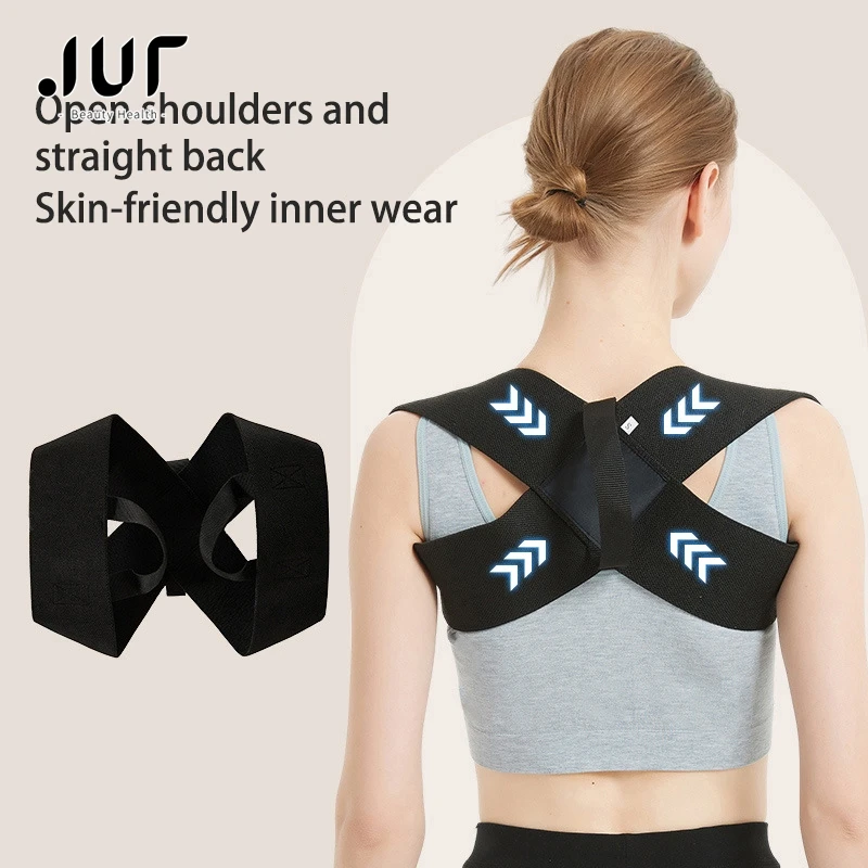 調節可能な姿勢矯正ベルト,背中に調節可能,背骨のサポート,ボディ,家庭,オフィス,スポーツ,上部,首のブレース