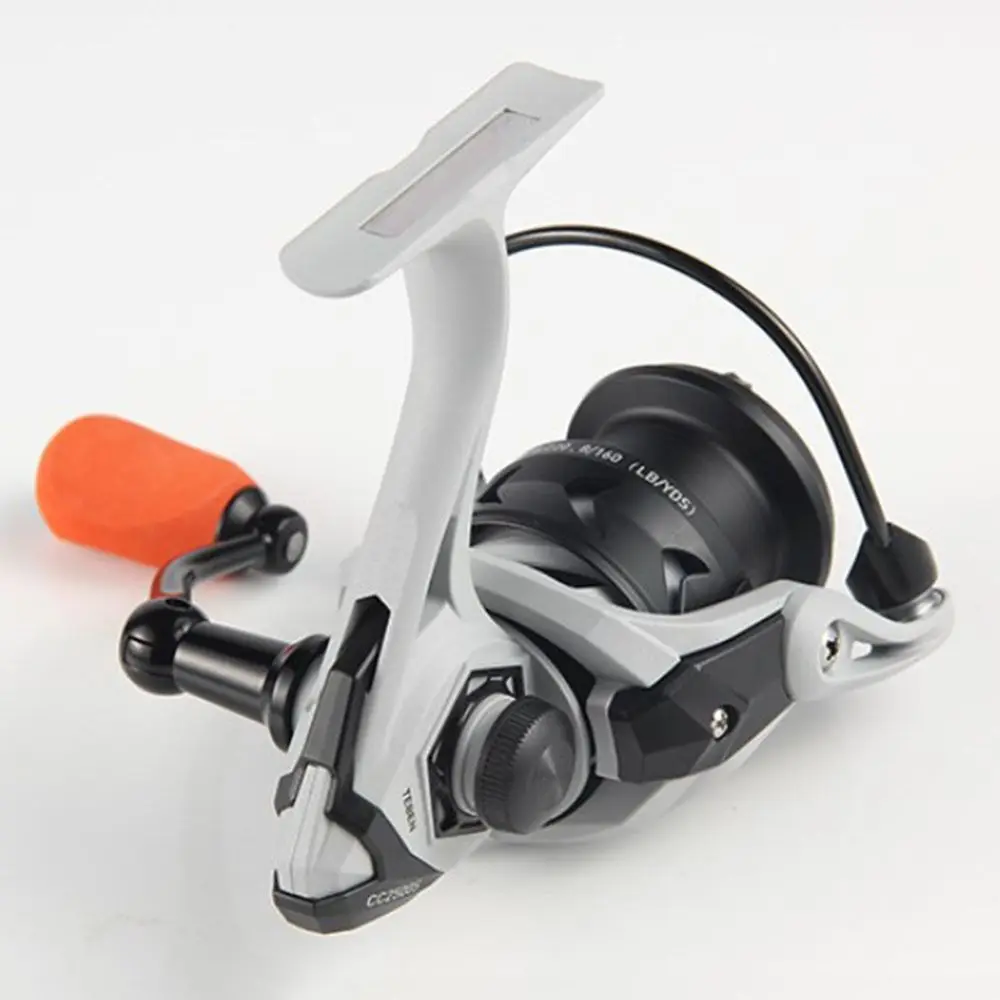 CC1500-4000 Spinning Fishing Reel 4+1BB 8kg Max Drag Spinning Reel 5.2:1 Gear Ratio Metal Spool Sea Pole Reel Saltwater