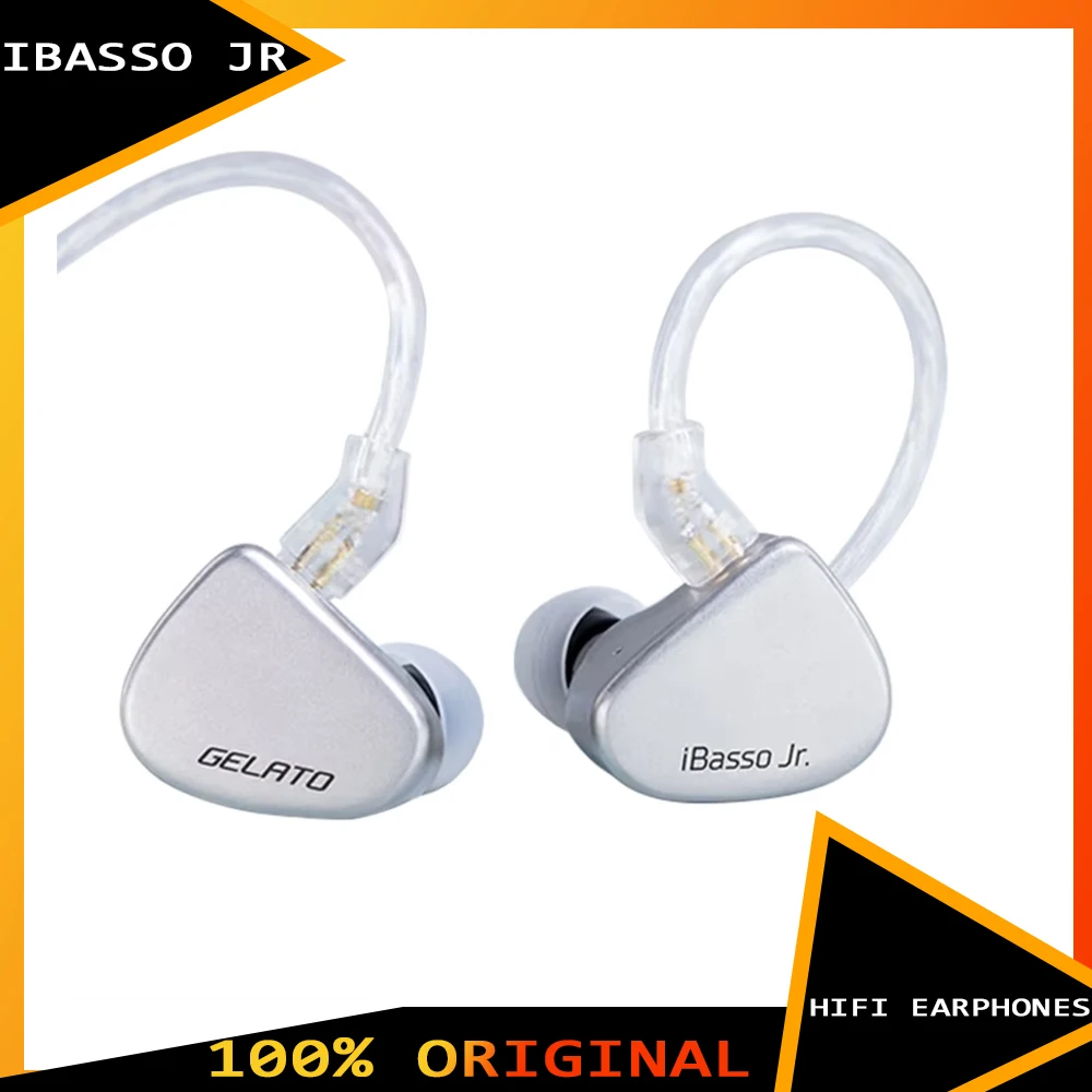 

iBasso Jr. Gelato HiFi Wired Earphones In Ear Music Headphones High Quality Customized Sport Headset Pc Gamer Accessories Gifts