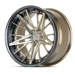 Wheel Rims  Golden Multi Spokes 18 19 20 21 22 23 24 Inches 5x114.3  Forged Alloy Car Wheels Passenger Car Rims For Lexus es