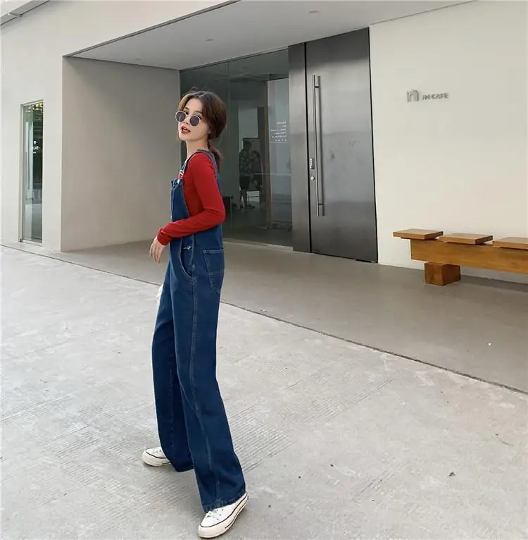 جمبسوت من قماش الدنيم للنساء من الجانب غمد واحد مائل للكبار للجنسين للسيدات مستدير بطول خارجي ملتصق أنيق Slimfit