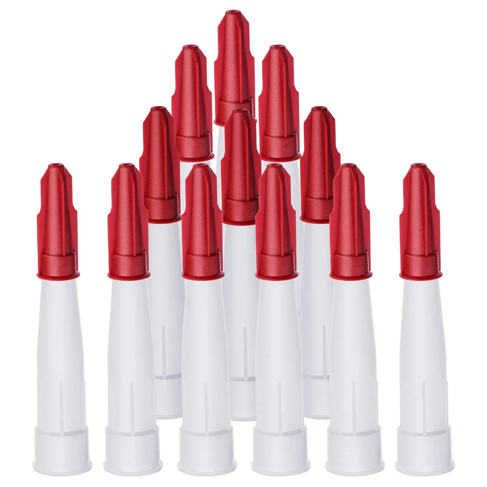 12Pcs Caulk Cap Set Easy Use Protective Covers for Sealing Preserving Caulking Tubes Caulk Saver Accessory Sealer Saver