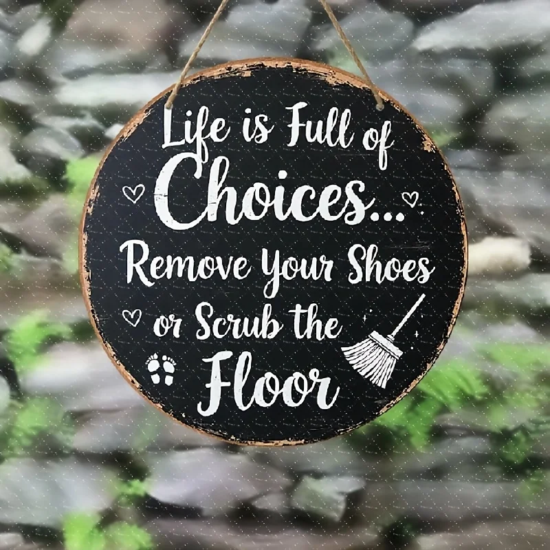 1Pc, Rustic Wooden … - image