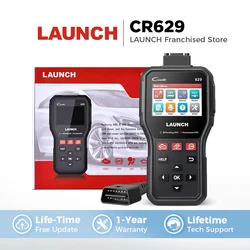LAUNCH CR629 OBD2 Scanner Code Reader Engine SRS ABS Airbag Diagnose Active Test Oil SAS BMS Diagnostic Tools Automotive Tools