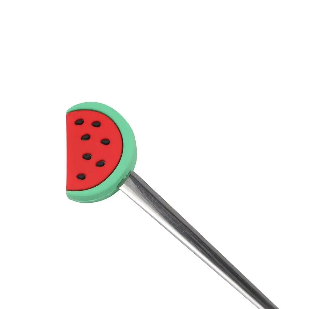 Cute Stainless Steel Coffeeware Dessert Cake Kitchen Tool Ice Cream Stirring Spoon Teaspoon Fruit Fork Coffee Spoon