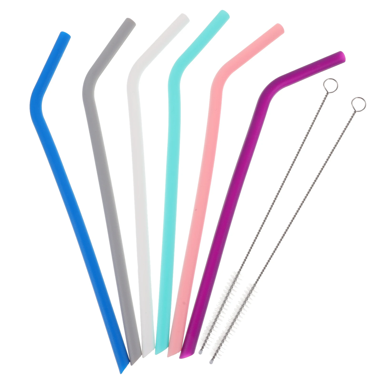

Party Drinking Straws Hen Silicone Cocktails Juice Alcohol Aluminum Alloy