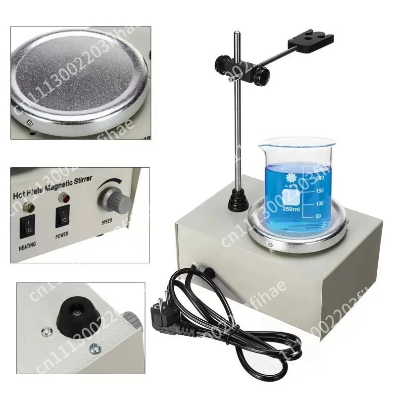 79-1 heated magnetic mixer laboratory heating dual control mixer stirring 250w 1000ml hot plate mixer