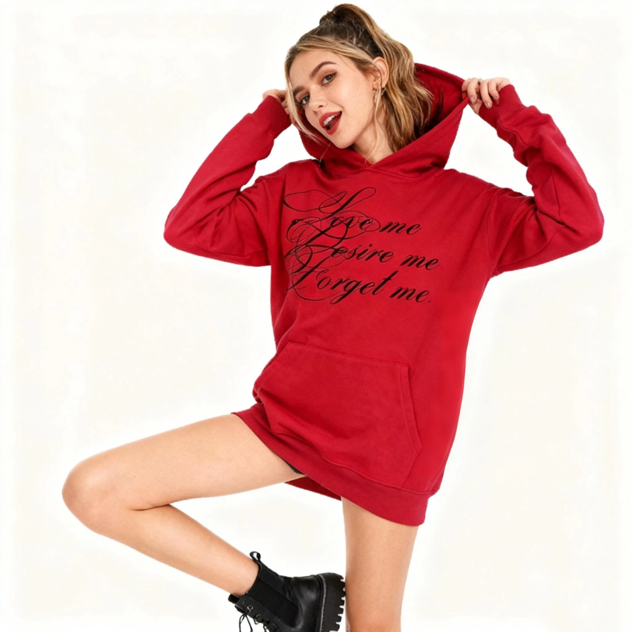 الأوروبية/الأمريكية الساخنة فتاة y2k الشارع الاتجاه ins نمط طويل الأكمام البلوز مقنعين الخريف القوطية الرجعية فاسق المرأة البلوز