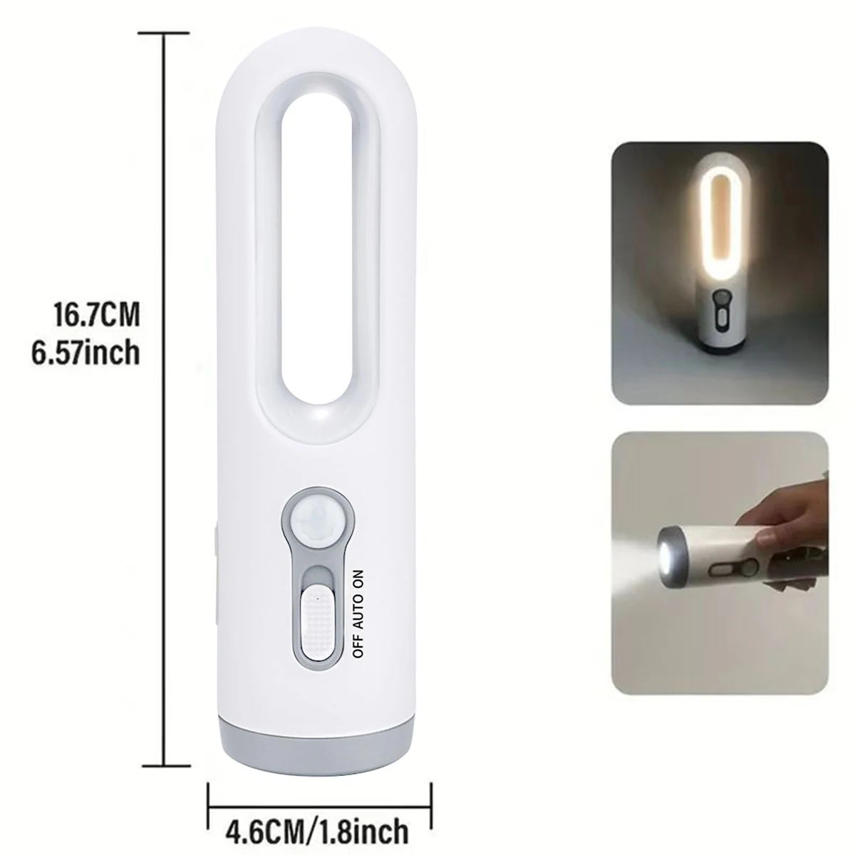 LED Night Light 3 Light Modes Rechargeable Rechargable Flashlights Outdoor Torches Bedside Bedroom Lights Warm Home Lamp For USB