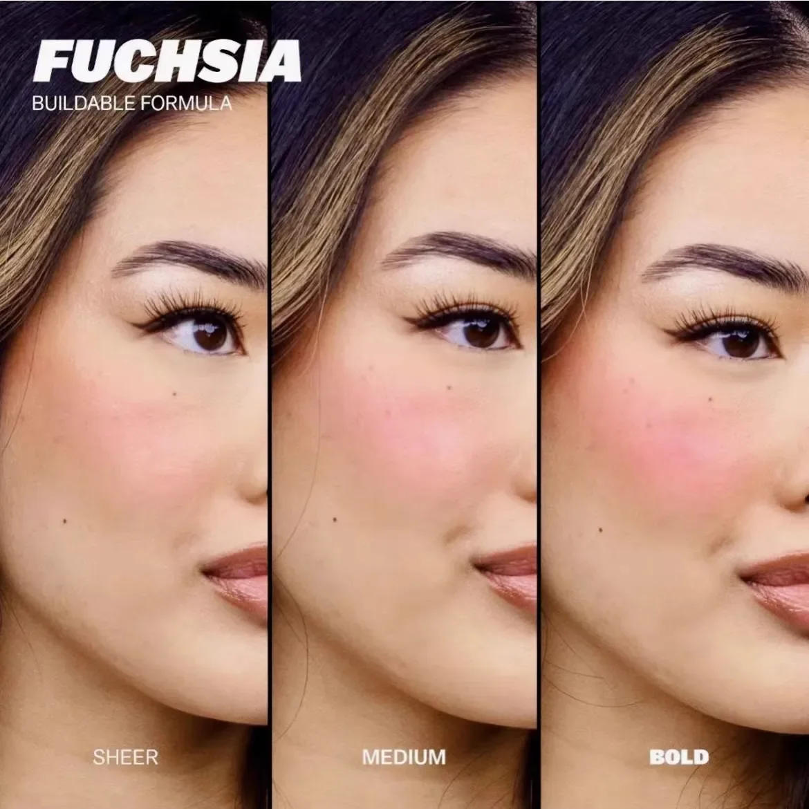 1,2 g Probengröße Fuchsia Rouge Paste Frauen Mehrzweck Rouge Schlamm Lidschatten Mattes Pulver Rouge Lippenglasur Basma Gesichts-Make-up
