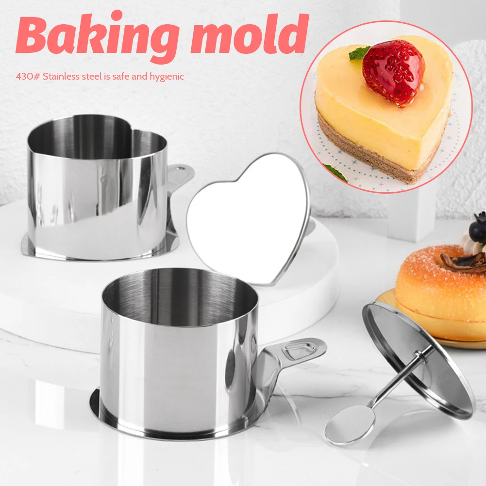 

Cake Baking Mousse Ring Smooth Demoulding Without Effort For Kitchen