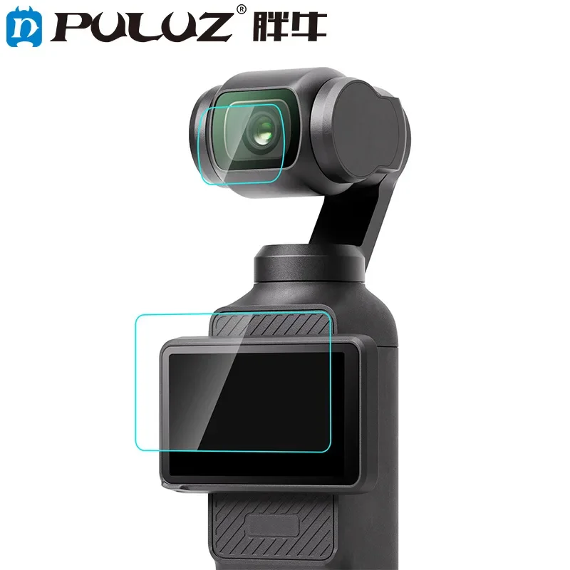 Für DJI Pocket 3, gehärtetes Glas, Displayschutzfolie für DJI Pocket 3, Handheld-Gimbal-Kamera, kratzfeste Schutzfolie