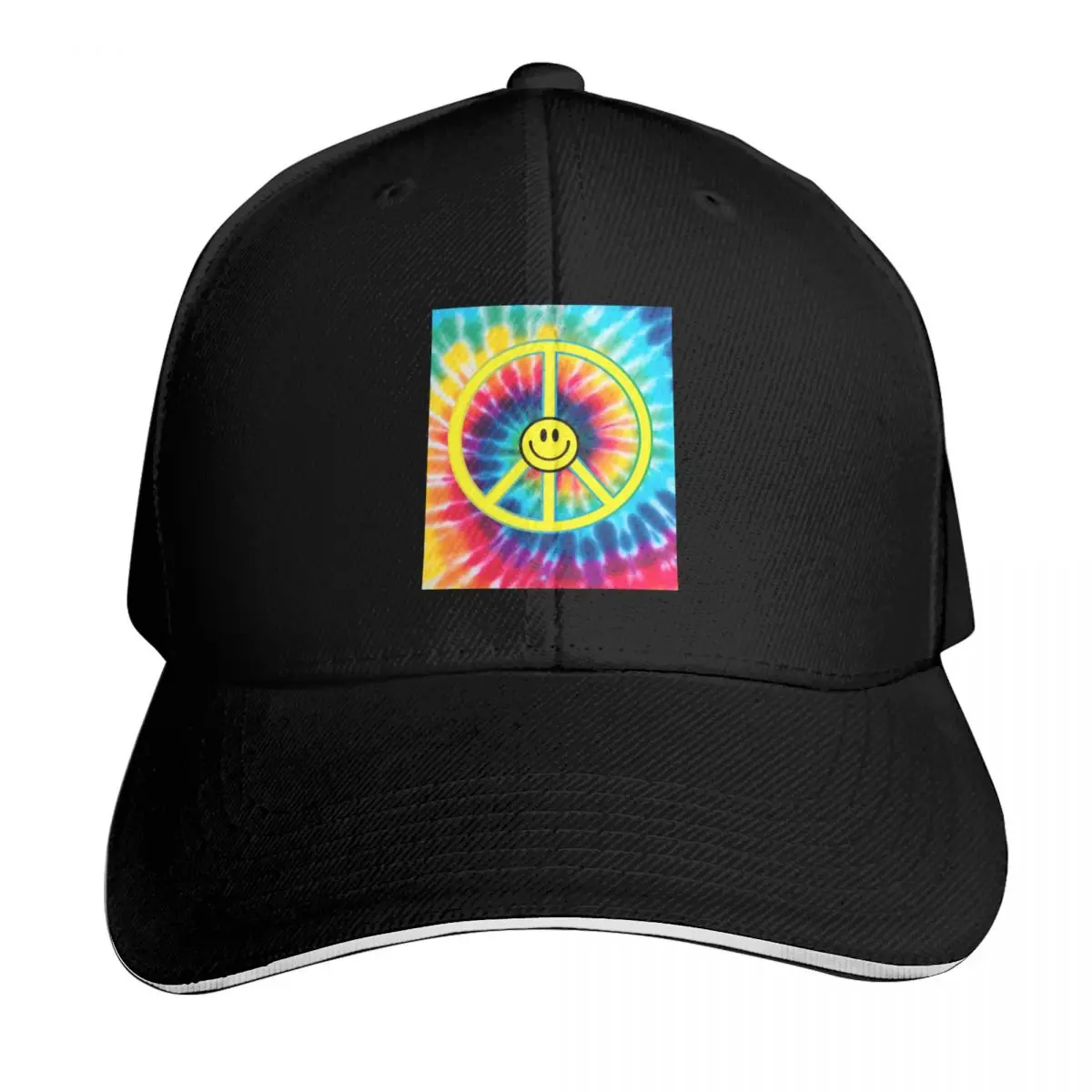 

Hippy Trippy Peace Tribe Baseball Cap Funny hats black Vintage Women's Beach Men's