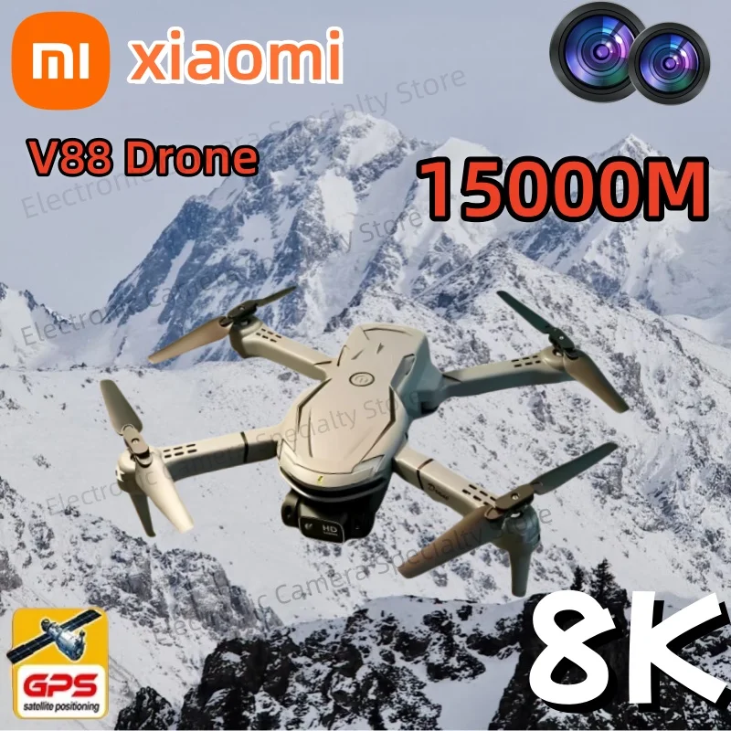 XIAOMI MIJIA V88 Drone 8k HD Professional Dual Camera 5G  Aerial Photography 15000m Remote Control Aircraft Quadcopter Toy