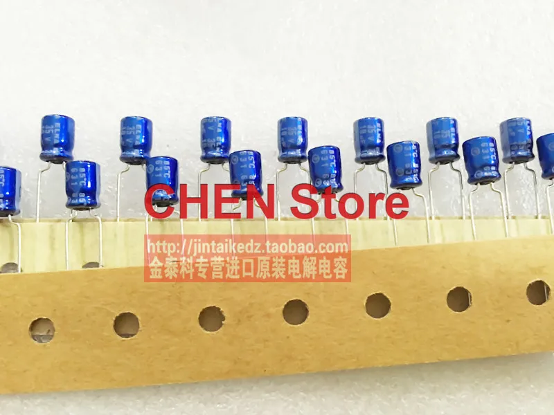 

20PCs/50PCs ELNA Blue Robe RC2 35V10UF 5x7MM Audio Electrolytic Capacitor 10UF/35V 10UF 35V 85 Degrees Ultra small volume