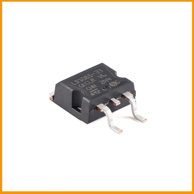 5Pcs/Lot  New Original  LD1085D2T33R  LD1085D2T33 Linear Voltage Regulator IC Positive Fixed 1 Output 3A D2PAK