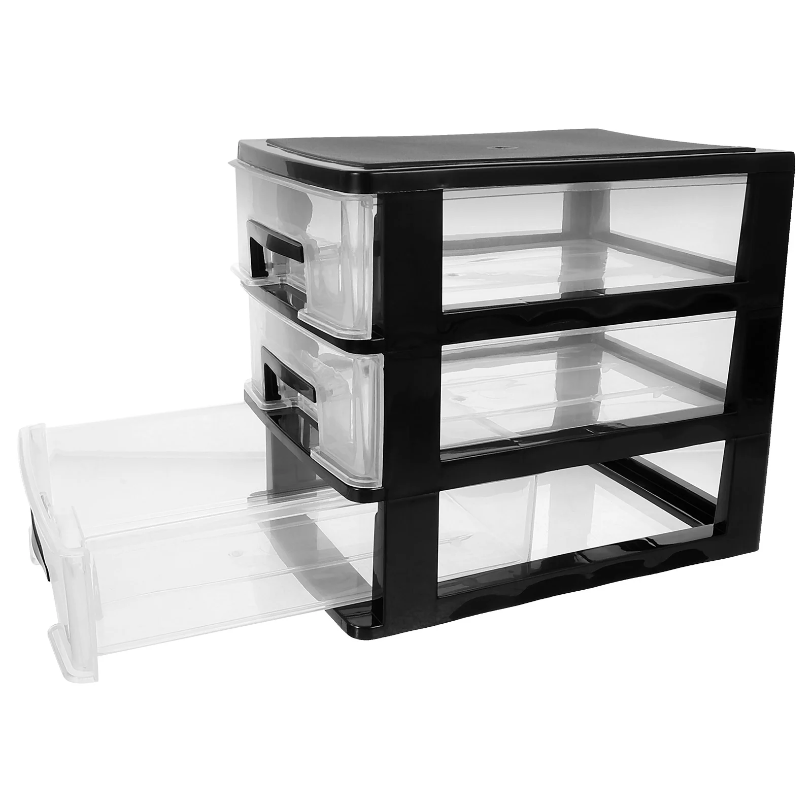 

Dresser Drawer White Shelves Storage Cabinet Crafts Multi-layer Shelf Desk Organiser Drawers