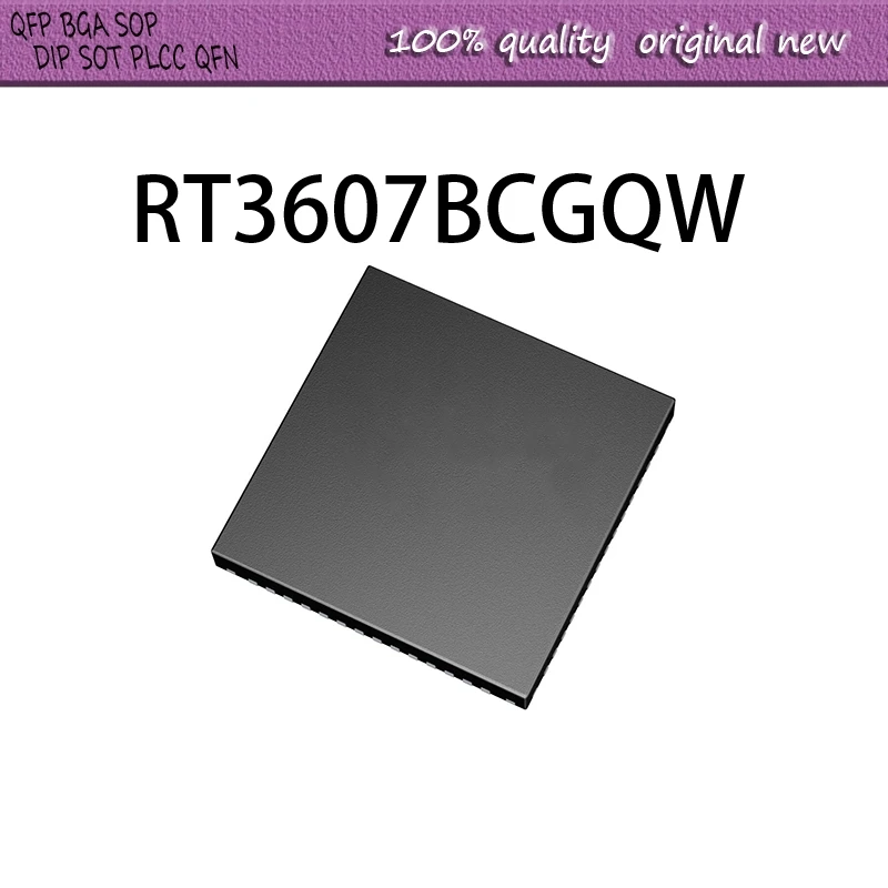 

New (2pcs/lot) RT3607 RT3607BC RT3607BCGQW QFN-60