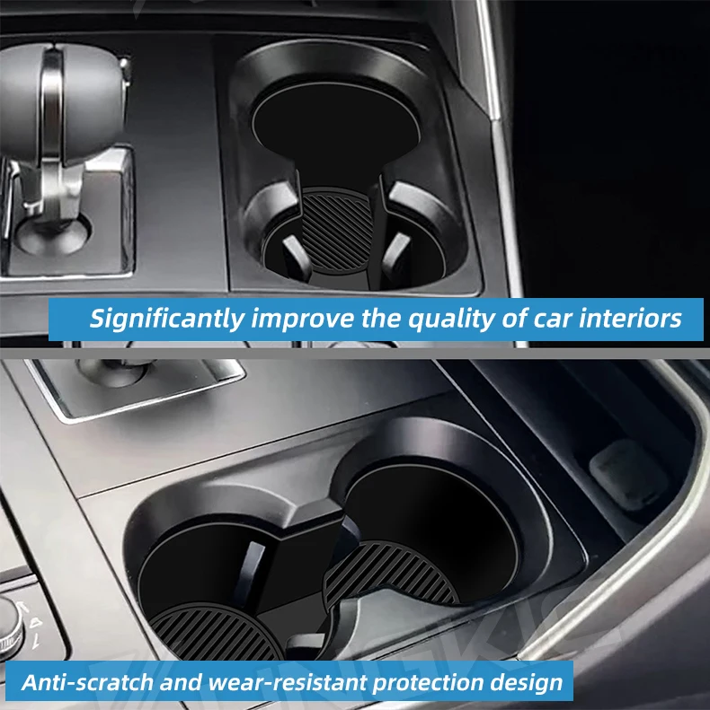 Silikon für Mazda CX-60 CX-70 CX-80 CX-90 2024 2025 2026 Mittelkonsole Getränkehalter-Begrenzer Premium-Aufbewahrung – Detail 6