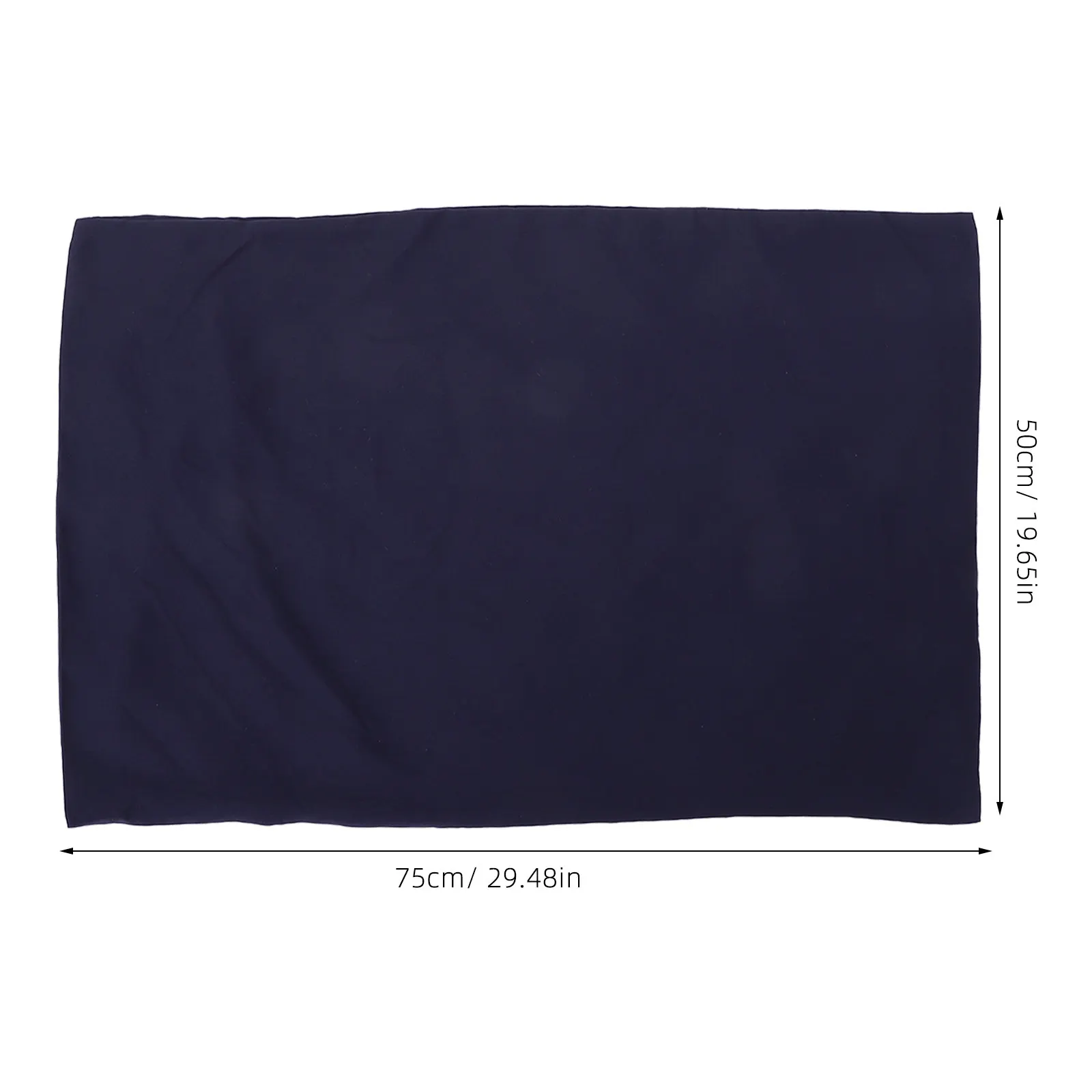 1Pair Breathable Envelope Pillowcase Protector Cover Polyester Pillow Cases 29.53x19.69 Inch Soft Smooth Pillow Inner Core Cover