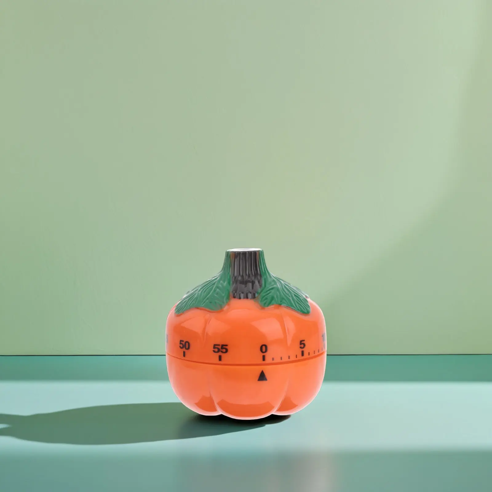 Pumpkin Design Orange Mechanical Kitchen Timer Household Cooking Countdown Timer Baking Reminder Cooking Time Manager