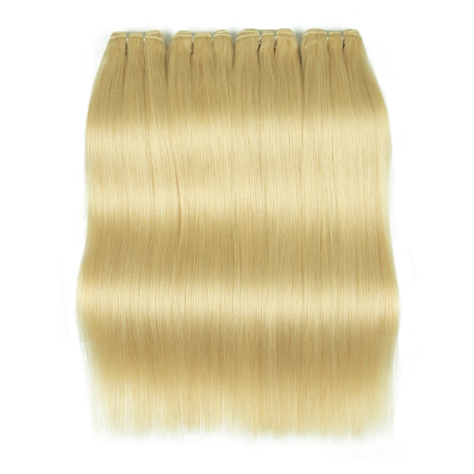

Sleek 613 Blonde Brazilian Hair Brown Human Hair Bundles For Women 4# Brown Colored Human Hair extensions Colored Human Hair