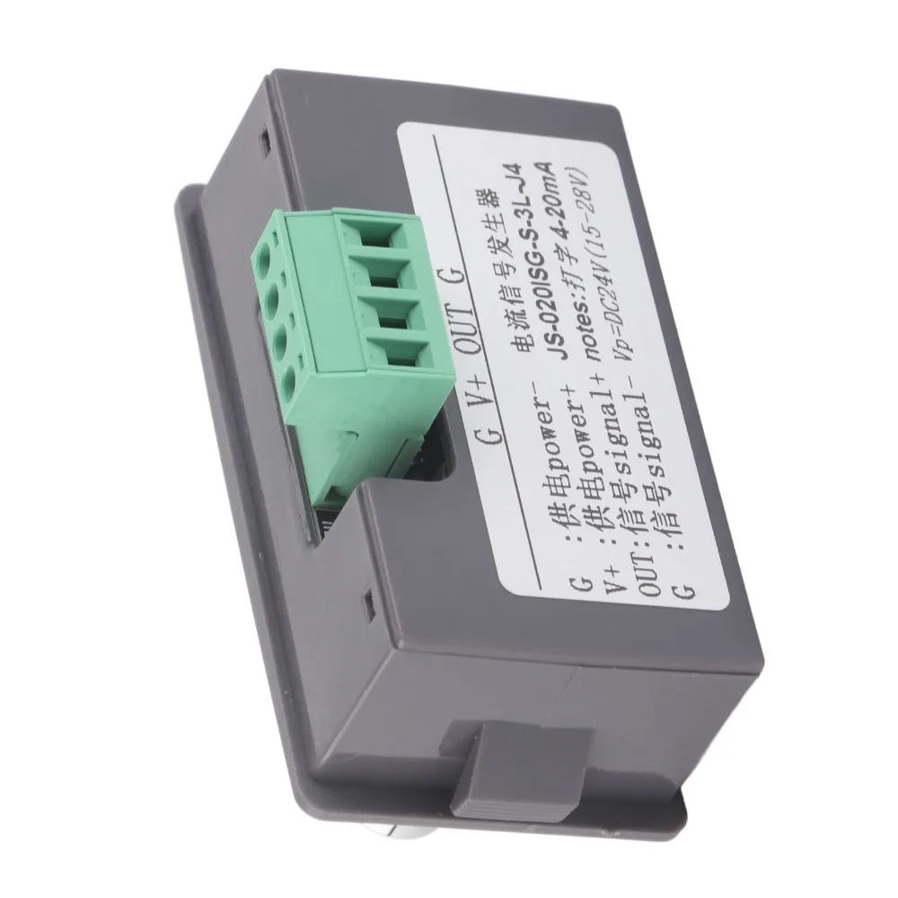 4-20mA 4-20mA Generator Adjustable High Accuracy Signal Generator LED Display Fine Tuning Analog Simulator Value Adjusting