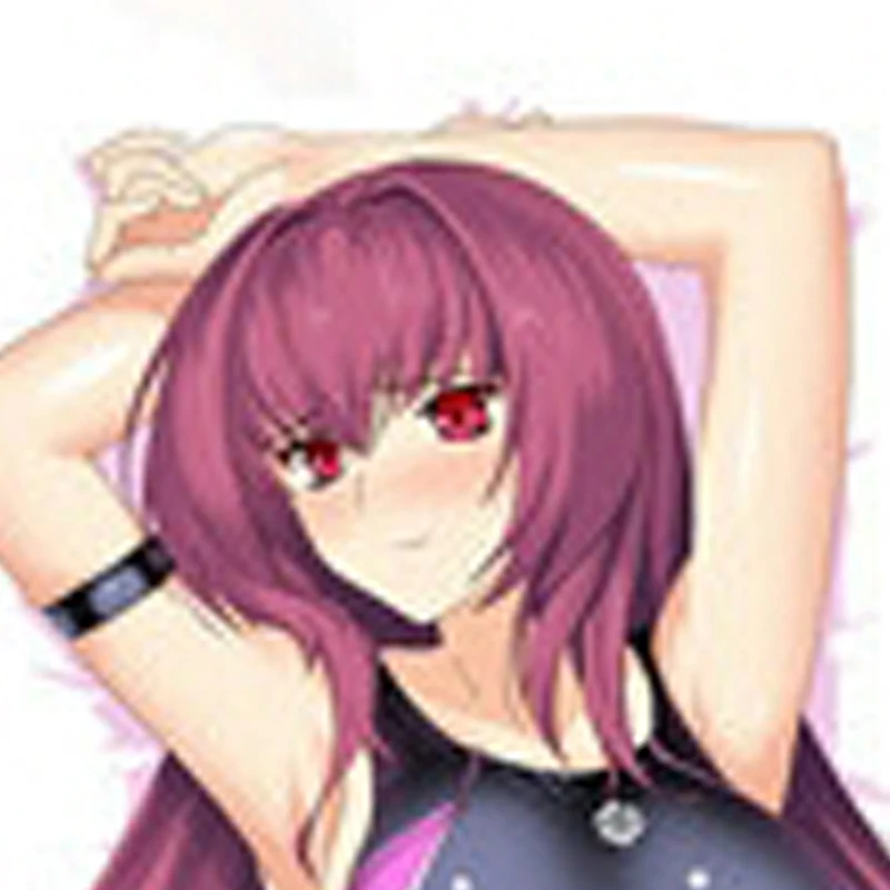 Dakimakura Anime Pillow Cover Scáthach Double Sided HD Print 2WAY Life Size Anime Body Pillowcase Gifts