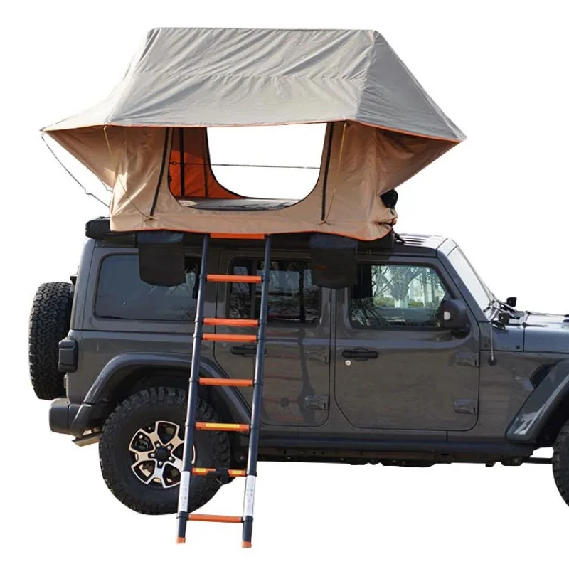 

Customized 4x4 Outdoor Camping Rooftop Tent Can Large Space Waterproof Car Soft Shell Roof Top Tent for Sale
