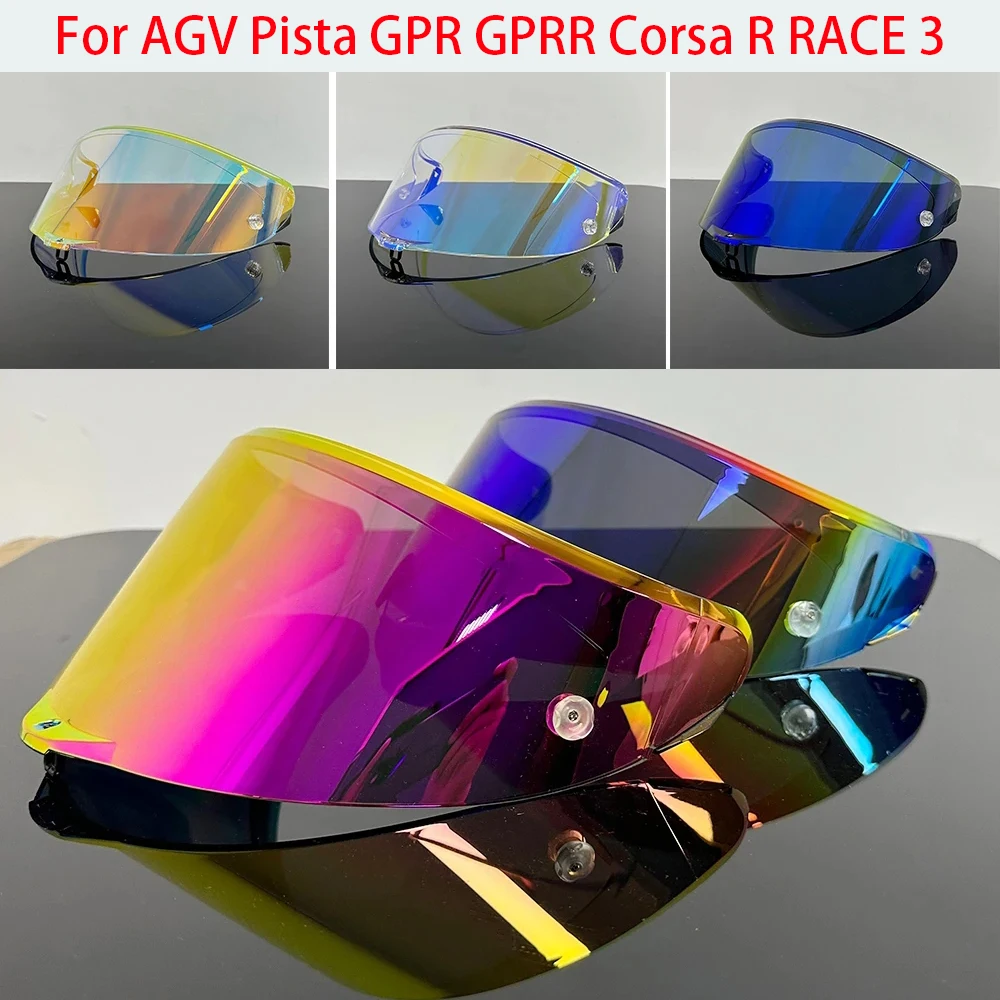 

Motorcycle helmet Visor For AGV Pista GPR GPRR Corsa R RACE 3 Helmets Replacement Lens Shield Windshield Glass goggle