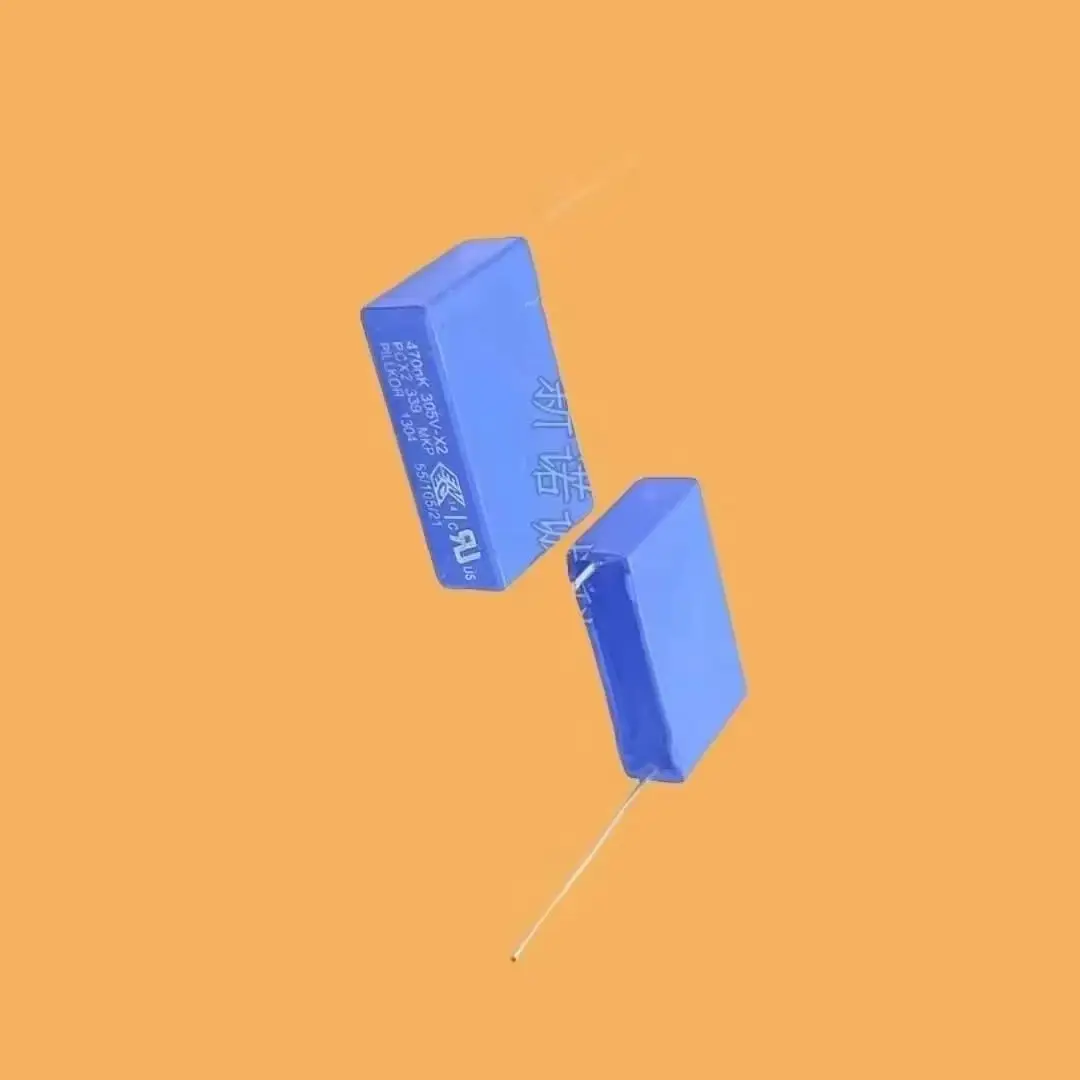 

10PCS/ 305VAC 474 0.47UF 470nK305V X2 safety gauge film capacitor foot distance 22.5